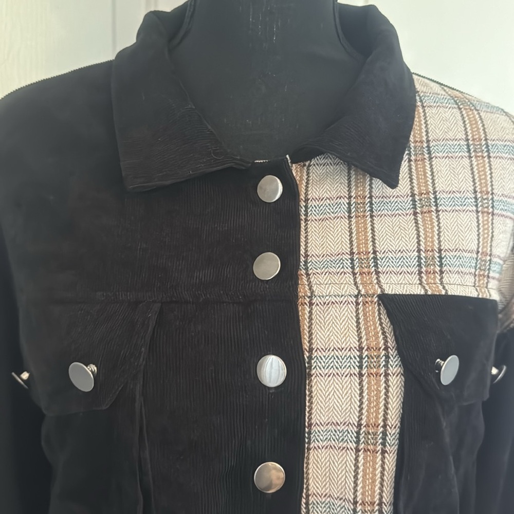 Cropped top fall jacket - Picture 5 of 7
